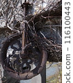 Old pulley 116100443