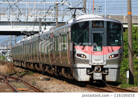 [JR West] 227 Series ~Urara~ (Sanyo Main Line: Nakasho Station) 116100858