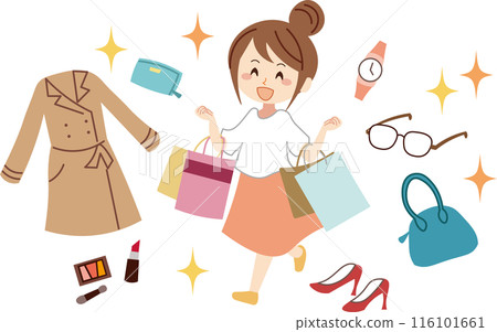 購物、女性 116101661