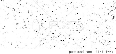 Black gritty grunge texture. Grainy rugged overlay background. Distressed noise surface with dust, particles and specks. Rough speckled texture backdrop of concrete, cement, gravel. Vector Black gritty grunge texture. Grainy rugged overlay background. Distressed noise surface with dust, particles and specks. Rough speckled texture backdrop of concrete, cement, gravel. Vector 116101665