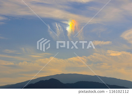 野呂山上空的彩雲 116102112