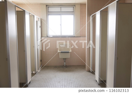 Image of a girls' toilet at school 116102313