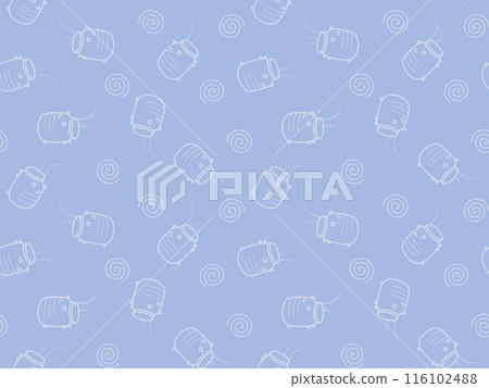 Mosquito coil seamless pattern C' Mosquito coil seamless pattern C' 116102488