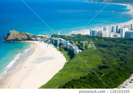 Enjoy the resort atmosphere at a famous tropical spot 116103205