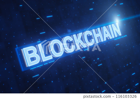 Graphic elements and Blockchain 116103326
