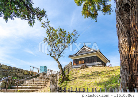 Ueda Castle Ruins Park West Tower Prefectural Treasure 116103862