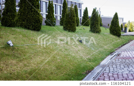 Landscape automatic garden watering system Landscape automatic garden watering system 116104121