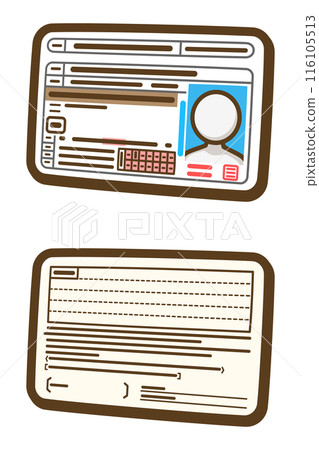駕駛執照(正面/背面) 駕駛執照(正面/背面) 116105513
