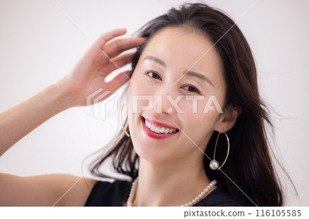 長頭髮的女人肖像 116105585