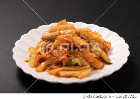 Bamboo shoots with kimchi Bamboo shoots with kimchi 116105726