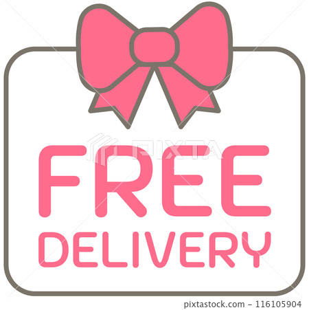 Cute delivery elements in Children Style Cartoon illustration free delivery frame Cute delivery elements in Children Style Cartoon illustration free delivery frame 116105904