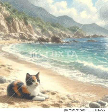 熱帶海灘小貓 熱帶海灘小貓 116106227