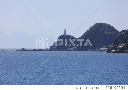 View of the Kyushu Oita mountains from Sadamisaki Lighthouse, the westernmost point of Shikoku View of the Kyushu Oita mountains from Sadamisaki Lighthouse, the westernmost point of Shikoku 116106564