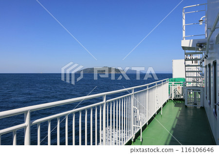 The tip of the Sadamisaki Peninsula as seen from the ferry (on the left is the Iyo Sea of the Seto Inland Sea, and on the right is the Uwa Sea) The tip of the Sadamisaki Peninsula as seen from the ferry (on the left is the Iyo Sea of the Seto Inland Sea, and on the right is the Uwa Sea) 116106646