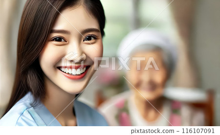 微笑的越南女護理員 116107091