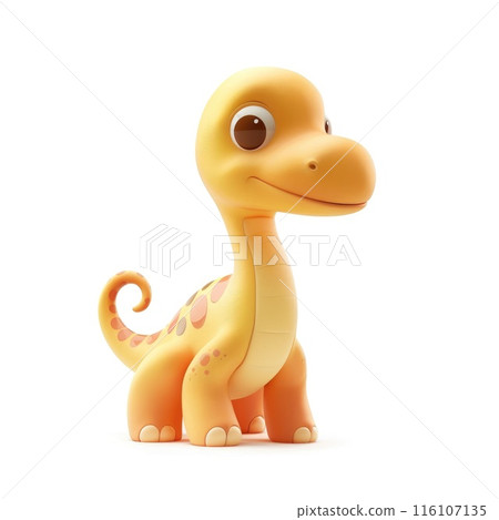 A heartwarming 3D illustration of a baby dinosaur with big, soulful eyes A heartwarming 3D illustration of a baby dinosaur with big, soulful eyes 116107135