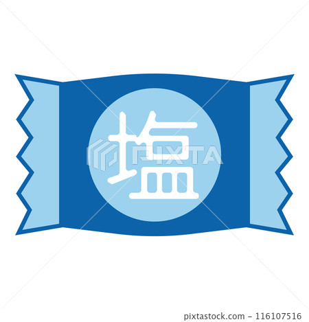 Illustration material: Salt candy 116107516