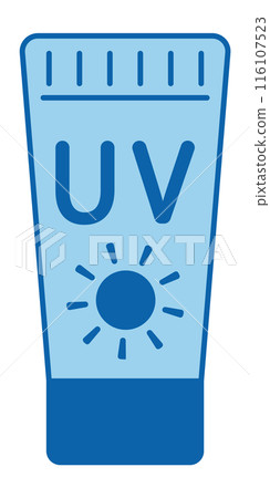 插畫素材防曬霜 116107523