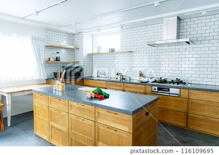 Fashionable kitchen 116109695