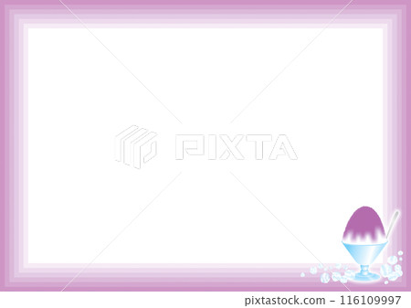 shaved ice frame 116109997
