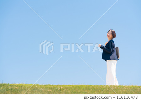 婦女商業藍天 116110478