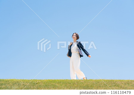 婦女商業藍天 116110479