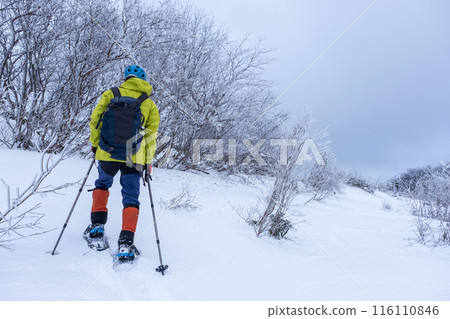 Image of snowshoe hiking at Oyama Kyoganari 116110846