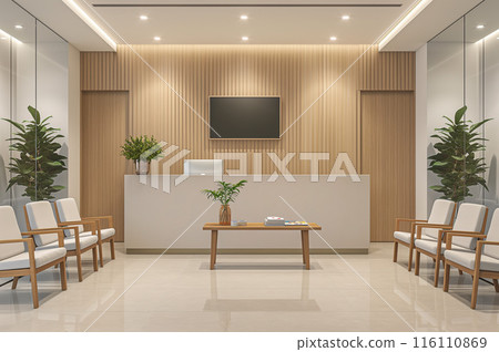 A clean hospital waiting room 116110869