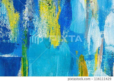 Abstract painting background in a gentle blue color. Abstract painting background in a gentle blue color. 116111429