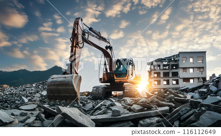 建築拆除工地 116112649