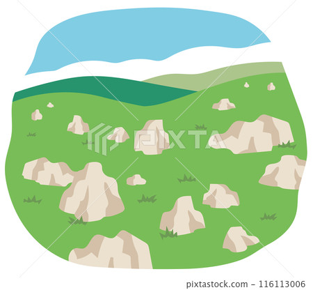 Akiyoshidai, Yamaguchi Prefecture, tourist attractions, material 116113006