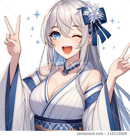 Smiling girl pointing Smiling girl pointing 116113009