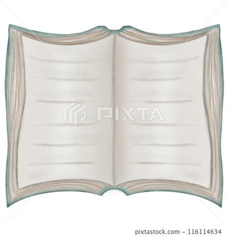 Beautiful book open book design.Watercolor hand painted books illustration. Book lover concept.Student themed design. 116114634