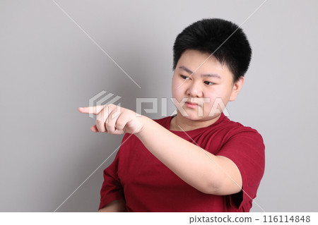 Chubby Asian Kid 116114848