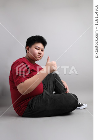 Chubby Asian Kid Chubby Asian Kid 116114916