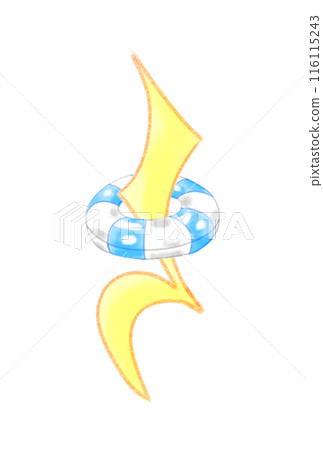 A quarter rest with a floating ring 116115243