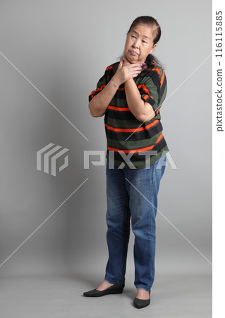 Senior Asian Woman Senior Asian Woman 116115885
