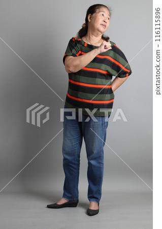 Senior Asian Woman Senior Asian Woman 116115896