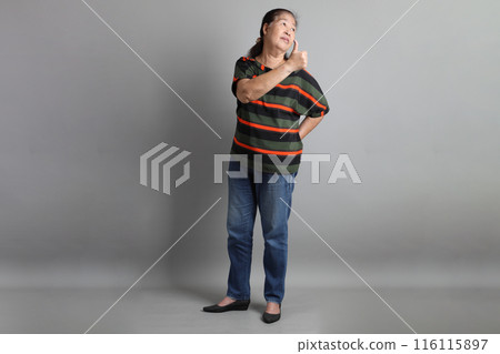 Senior Asian Woman 116115897