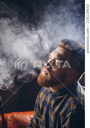 young ginger man lushed up 116116632