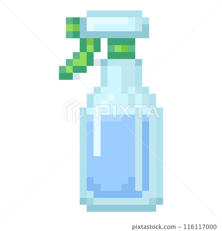 噴霧瓶的像素圖 116117000