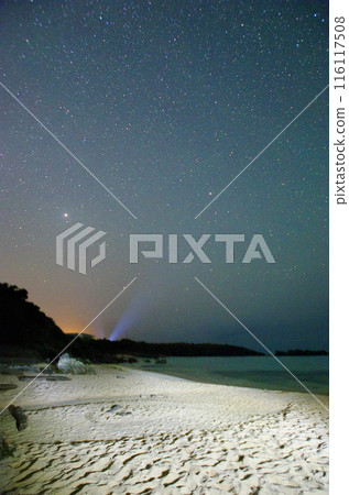 沖繩的星空/沖繩西表島星沙灘 116117508