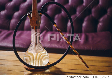 close up image of a hubble-bubble , shisha close up image of a hubble-bubble , shisha 116117654