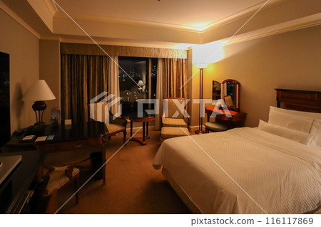 東京惠比壽威斯汀飯店的美麗客房 116117869