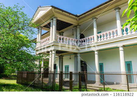 大阪市北區天滿橋櫻之宮公園、大阪府最古老的西式建築泉風館（重要文化遺產） 116118922