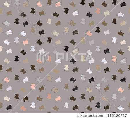 Textile motif seamless pattern. Lux fabric design textile swatch ladies dress, man shirt all over print block.  116120737