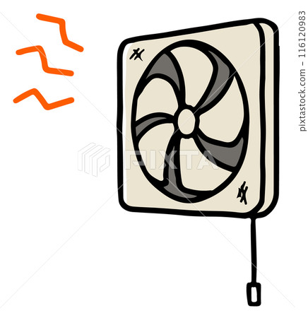 Abnormal noise from the ventilation fan 116120983
