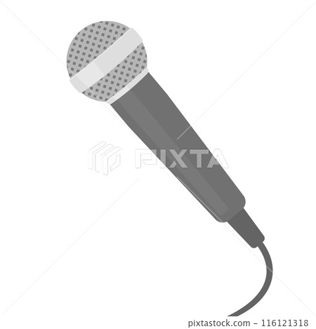 Microphone illustration Microphone illustration 116121318