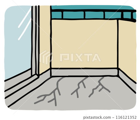 陽台出現裂縫 116121352