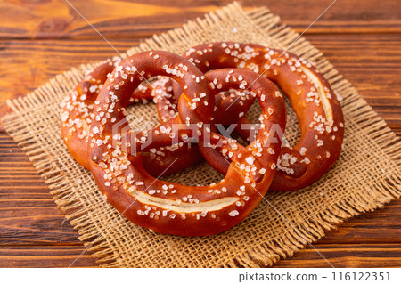 Pretzel - tradition Bavarian snack 116122351